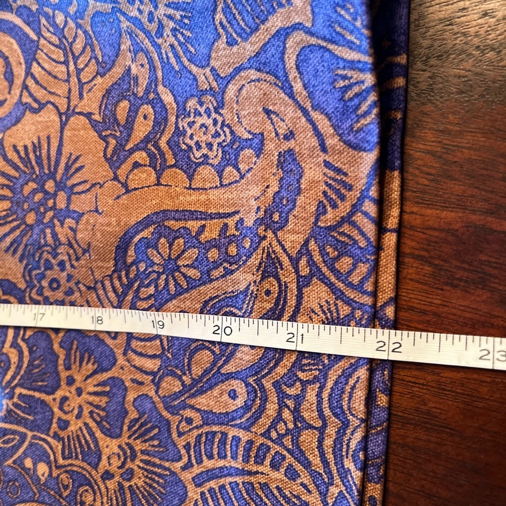NWT  LOFT, cork and blue denim colors pencil skirt - Picture 4 of 6